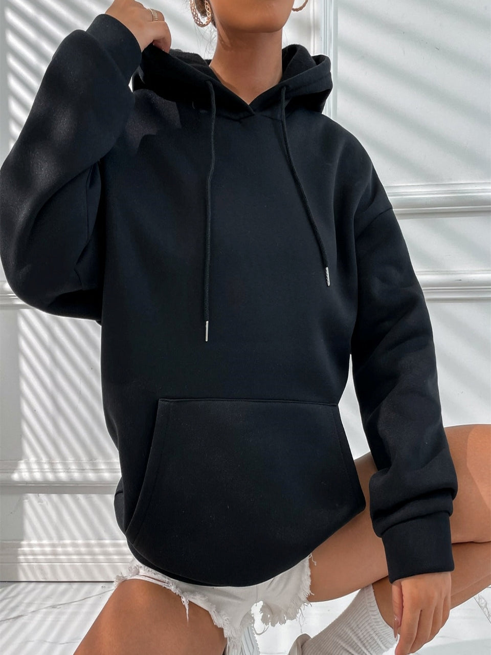 Daria – Hoodie din bumbac cu model