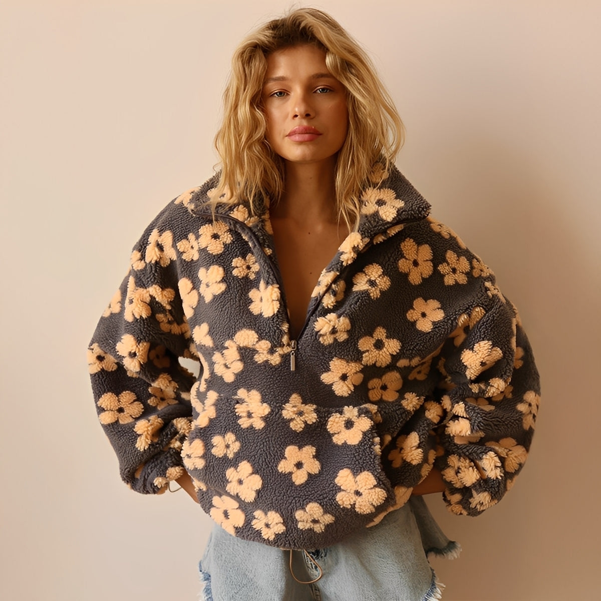 Sophie - Jachetă caldă și confortabilă pentru femei