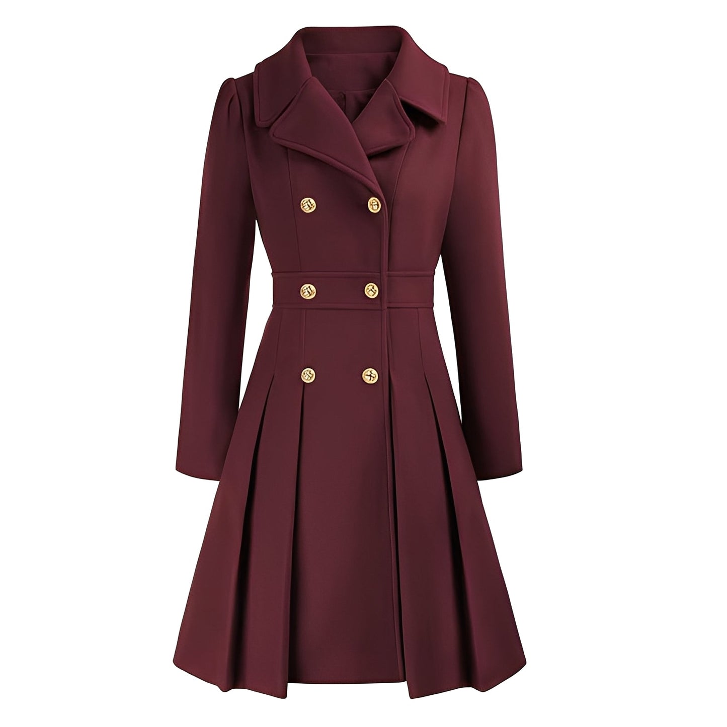 Audrey - Trench-coat ajustat pentru femei