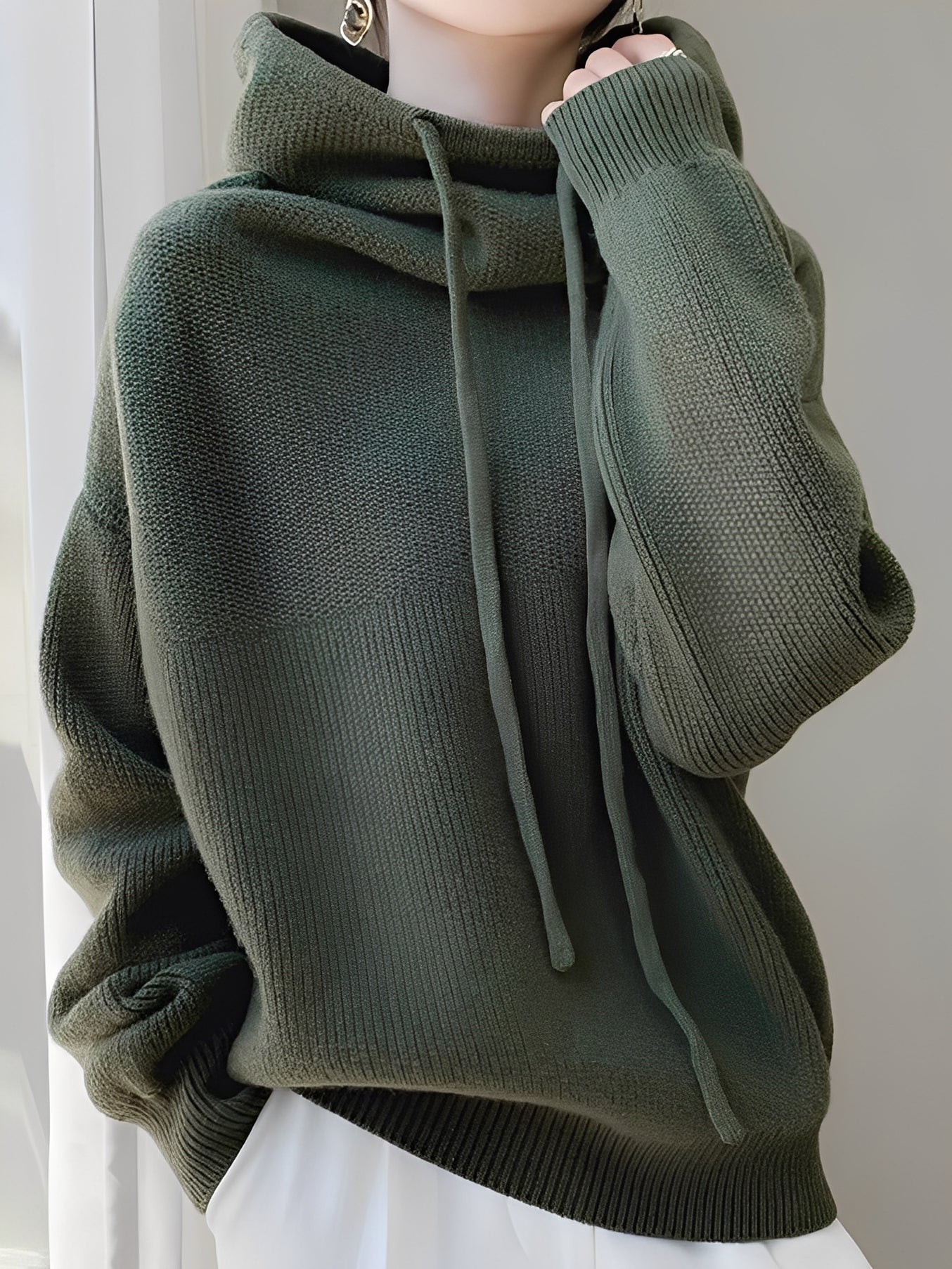 Mercia - Hanorac cu glugă elegant pentru femei