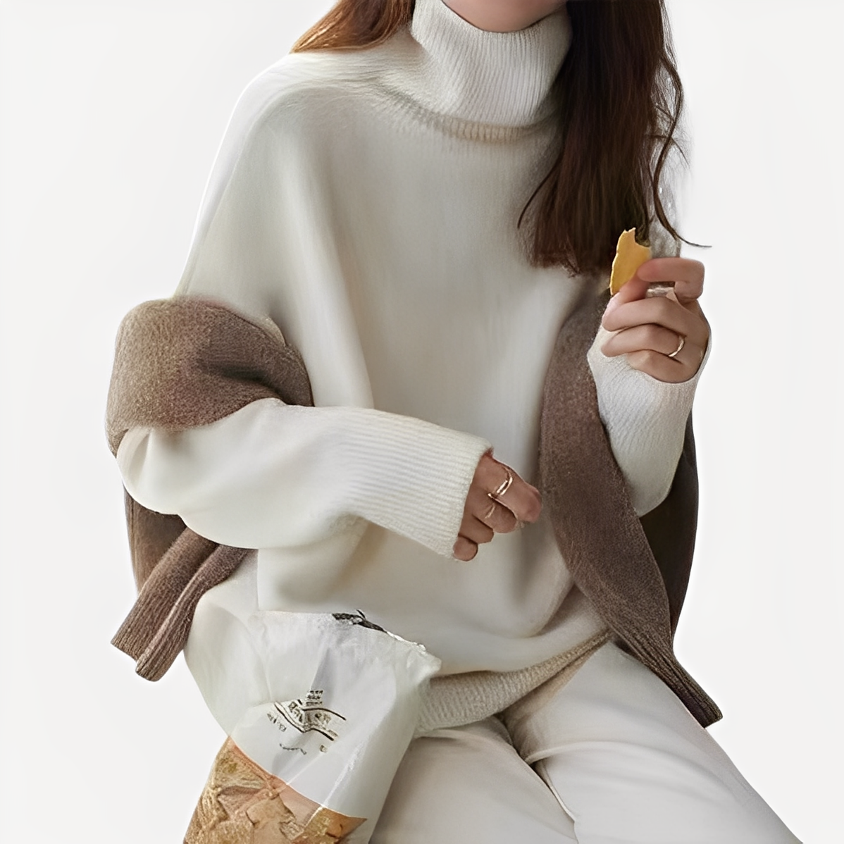 Amilia - Pulover pentru femei, elegant și confortabil, cu guler