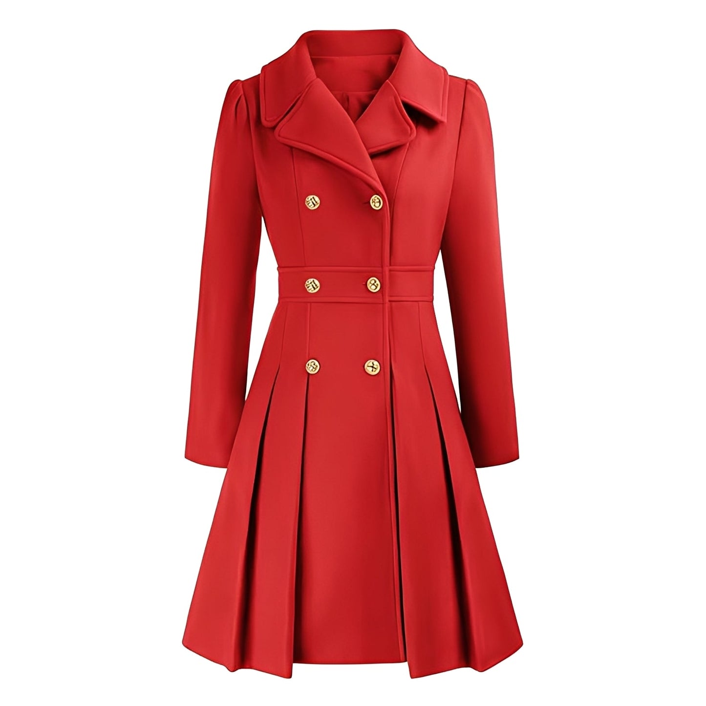 Audrey - Trench-coat ajustat pentru femei