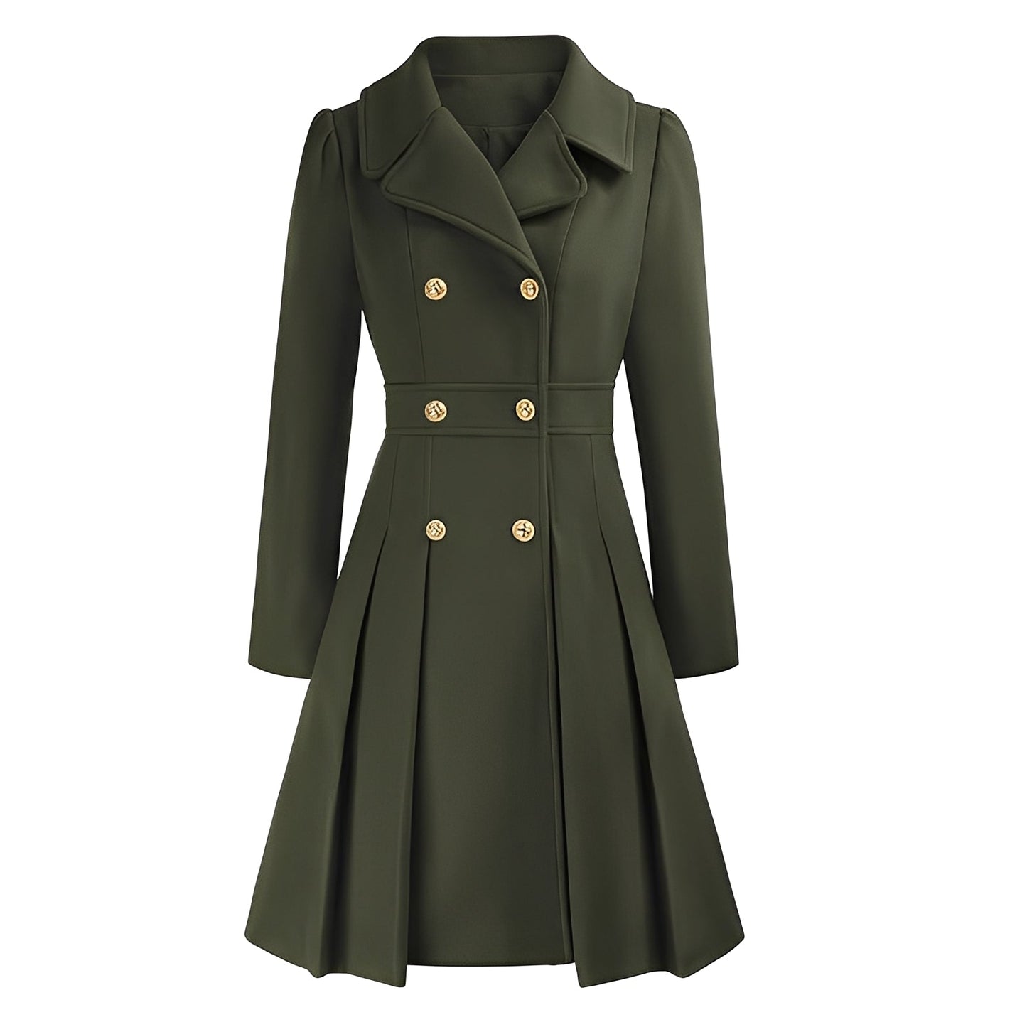 Audrey - Trench-coat ajustat pentru femei