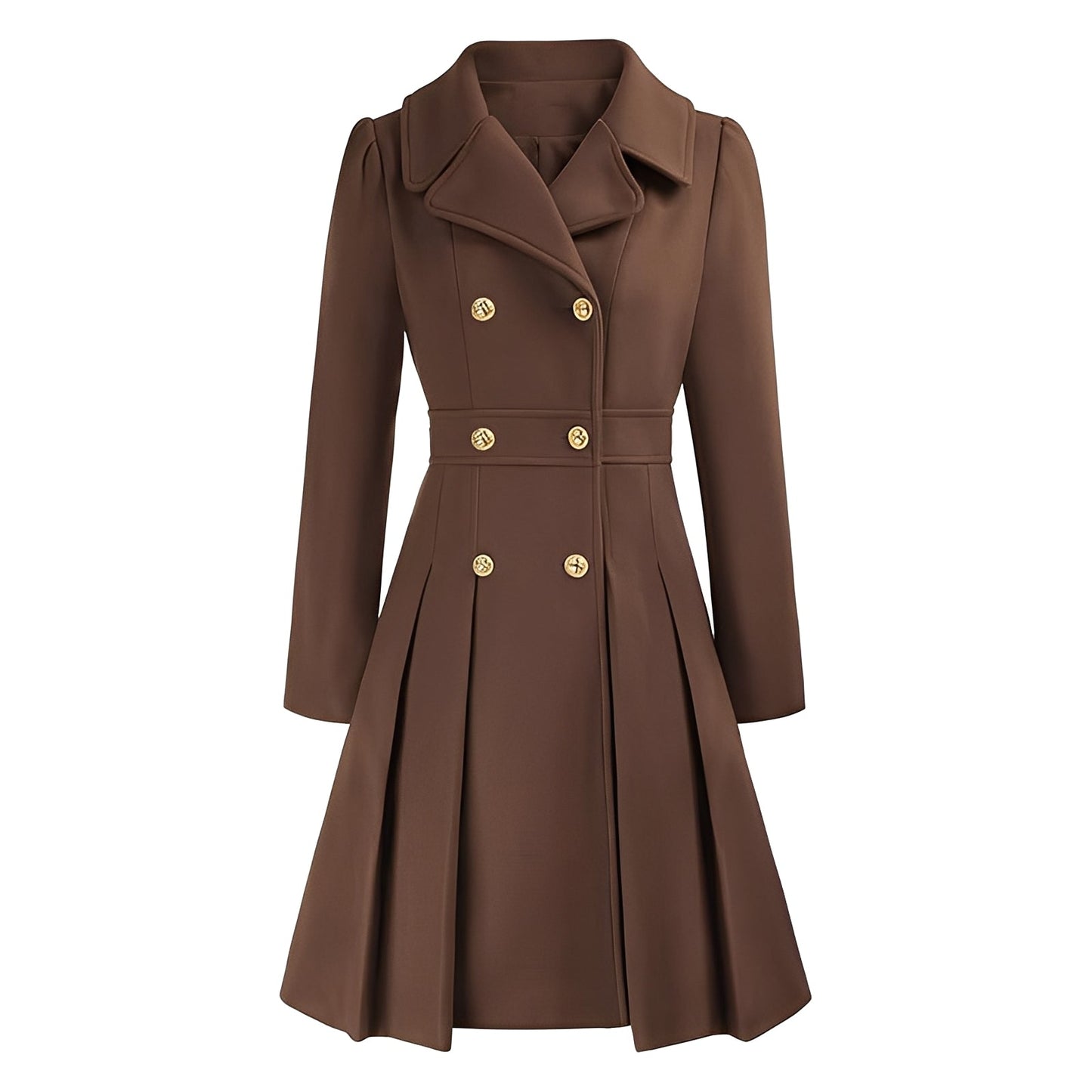 Audrey - Trench-coat ajustat pentru femei