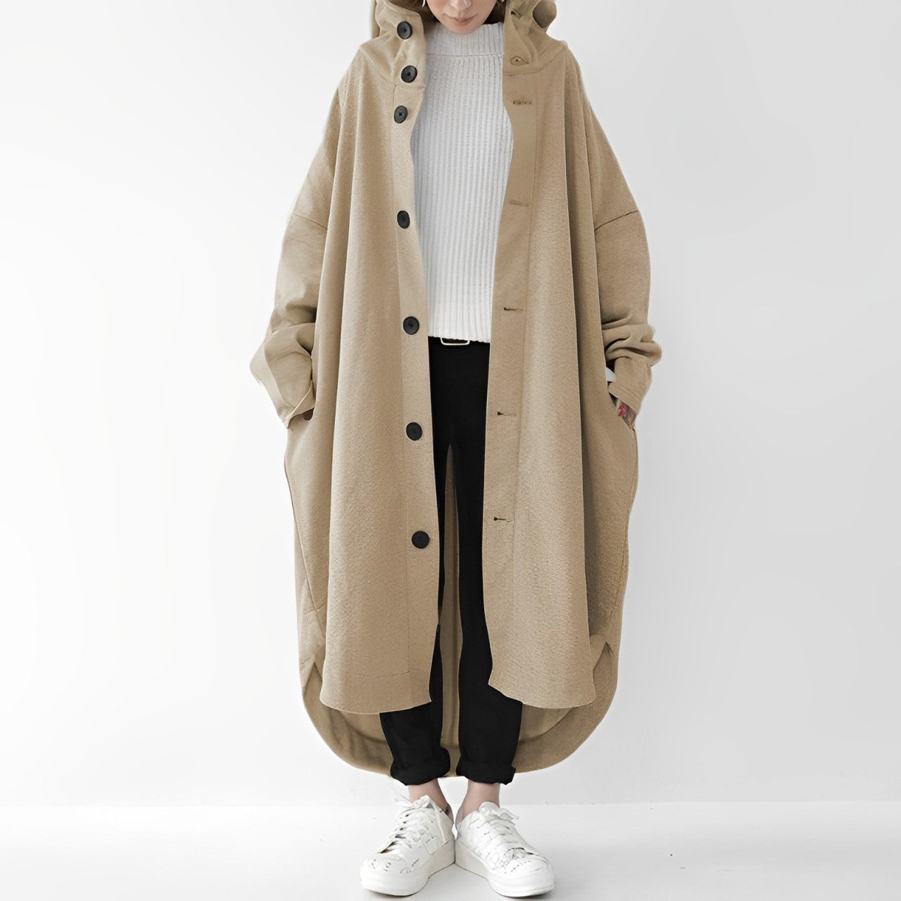 Cailyn – Langer Alltags-Trenchcoat