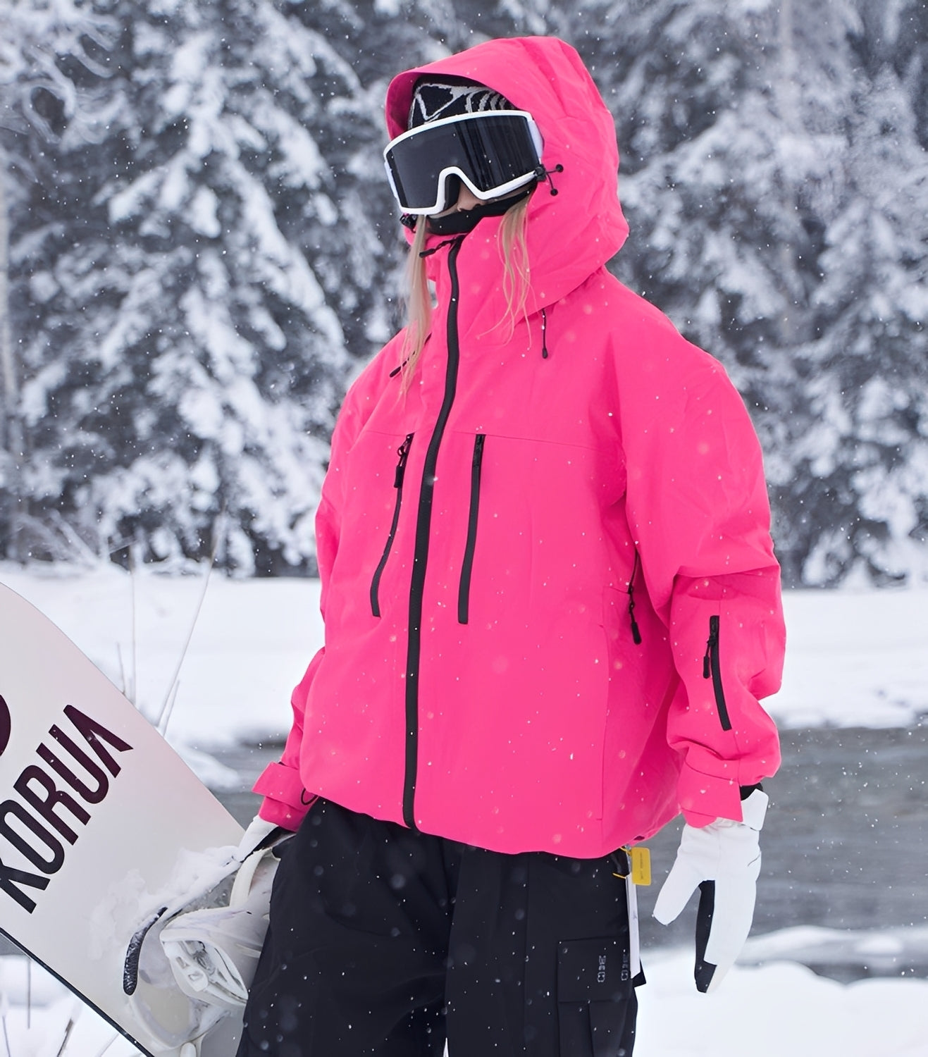 Morgan - Jachetă de schi unisex stil modern
