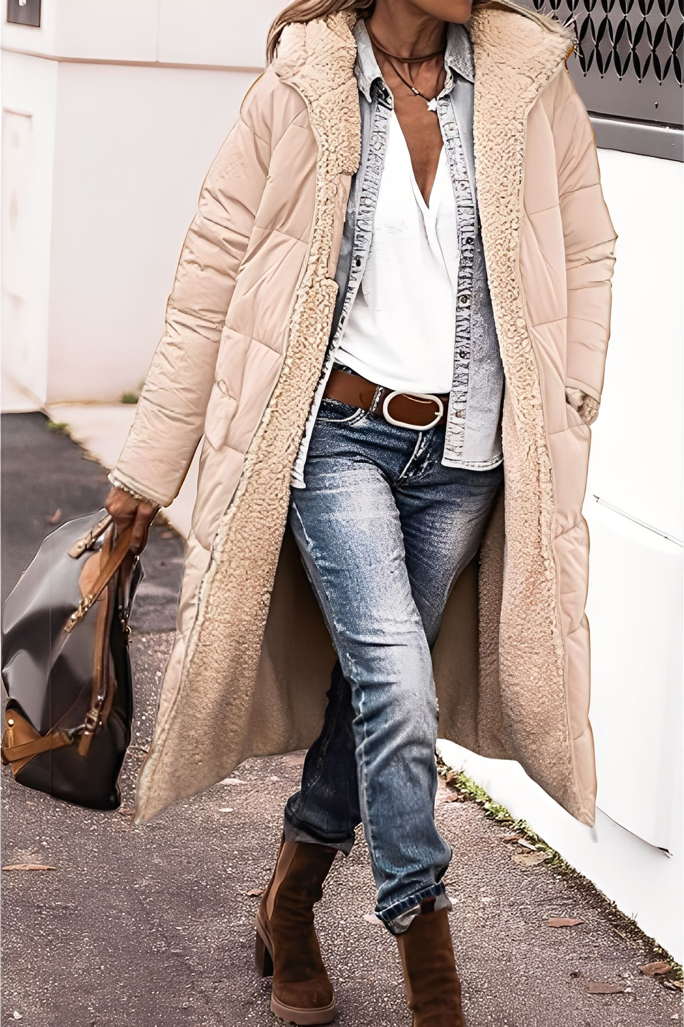 Carina - Parka cu Glugă Elegantă pentru Femei