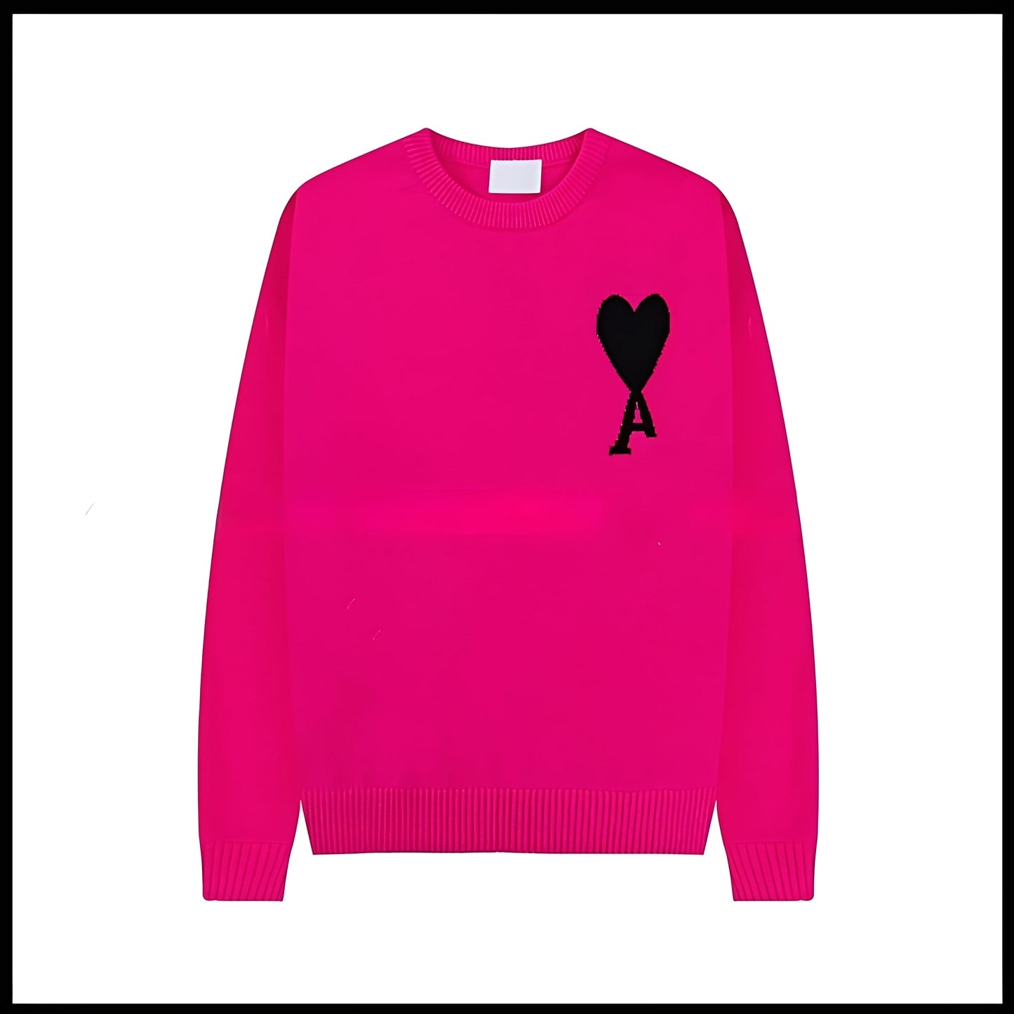 Aurélia - Pulover cu inimă brodată pentru femei