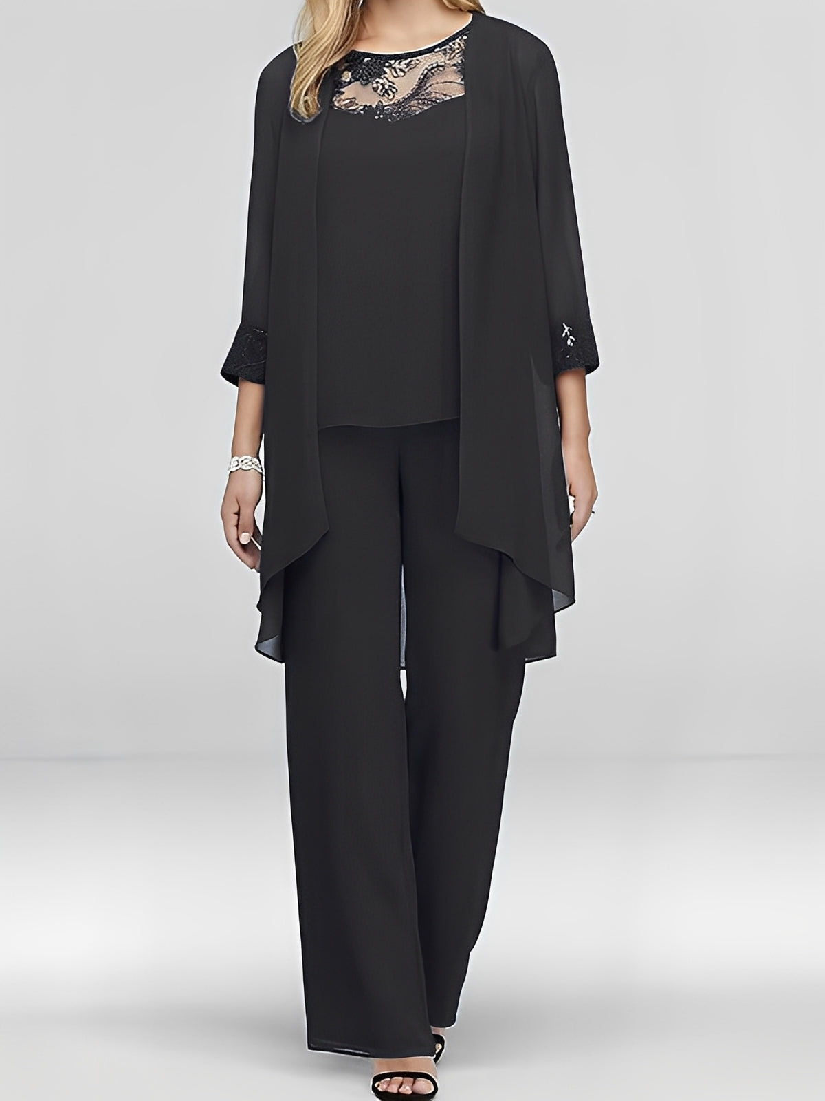 Nathalie - Elegant ansamblu trei piese pentru femei