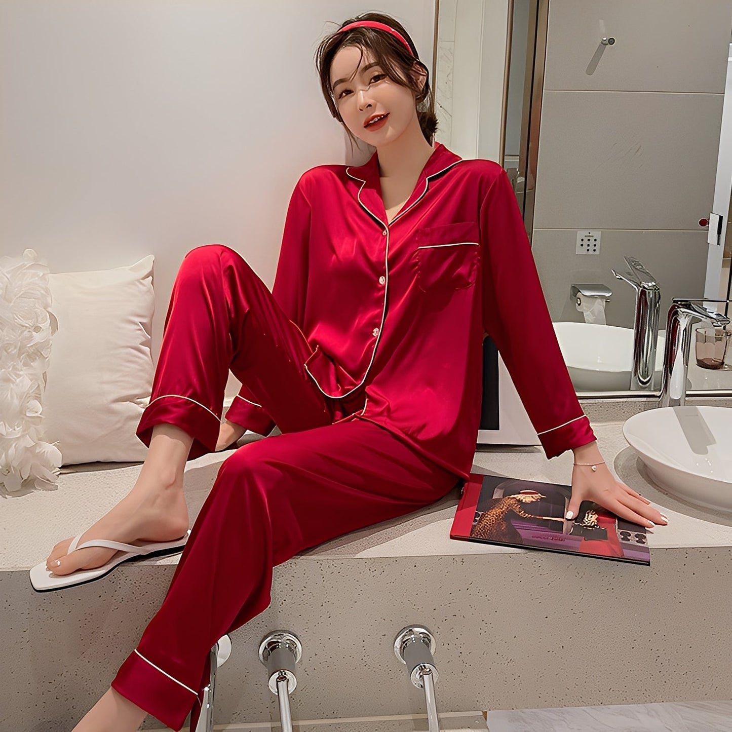 Ella - Pulover elegant din cașmir pentru femei Set