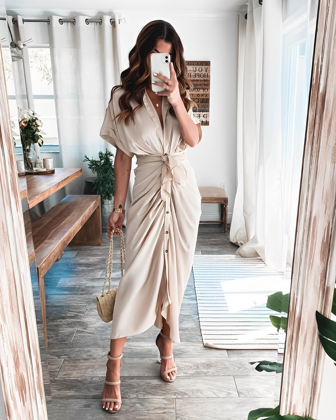 Antoinette - Rochie lungă elegantă pentru femei