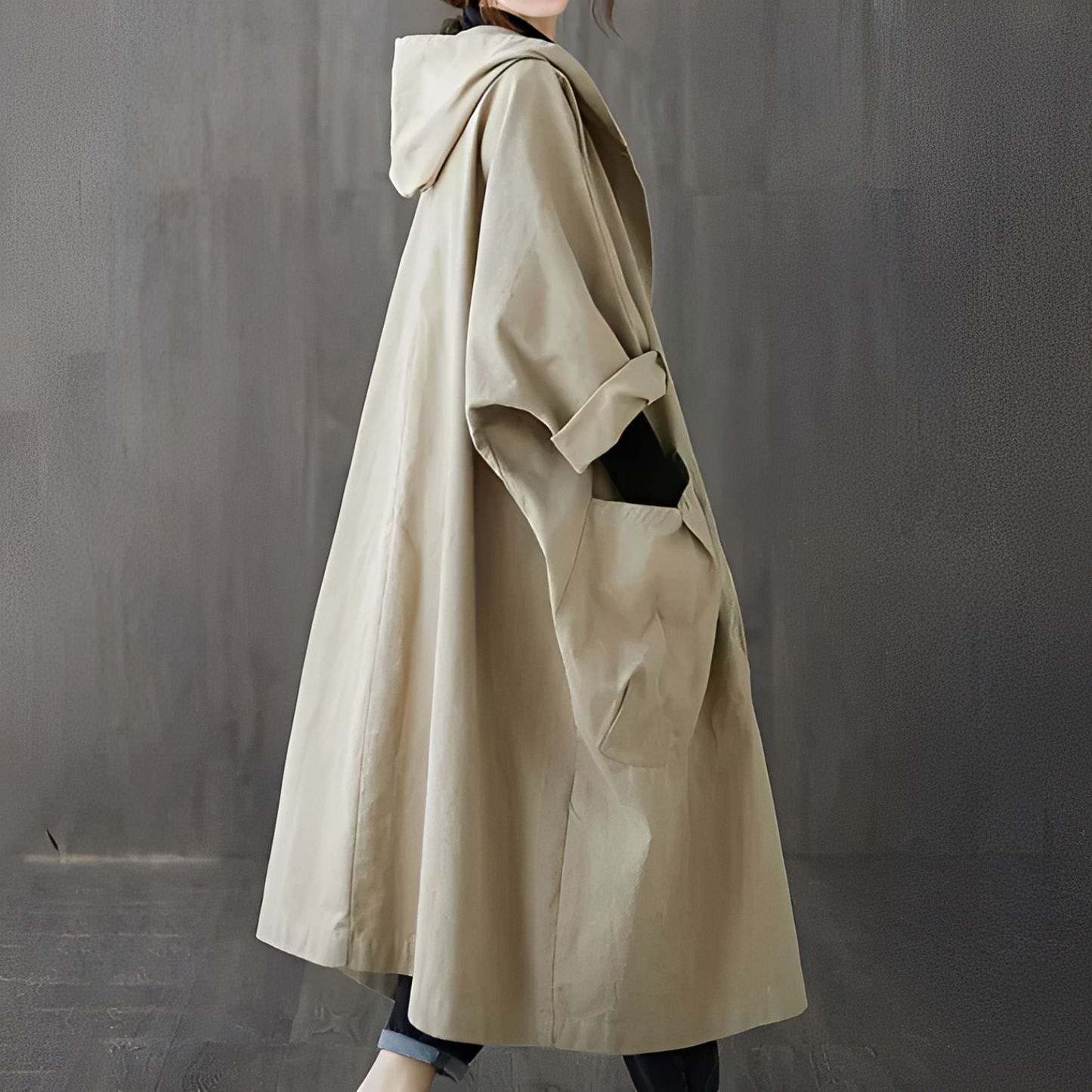 Dael - Trench-coat oversize pentru femei