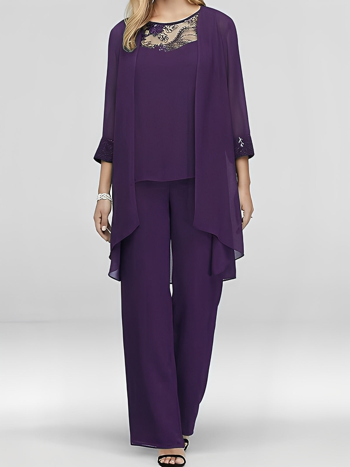 Nathalie - Elegant ansamblu trei piese pentru femei