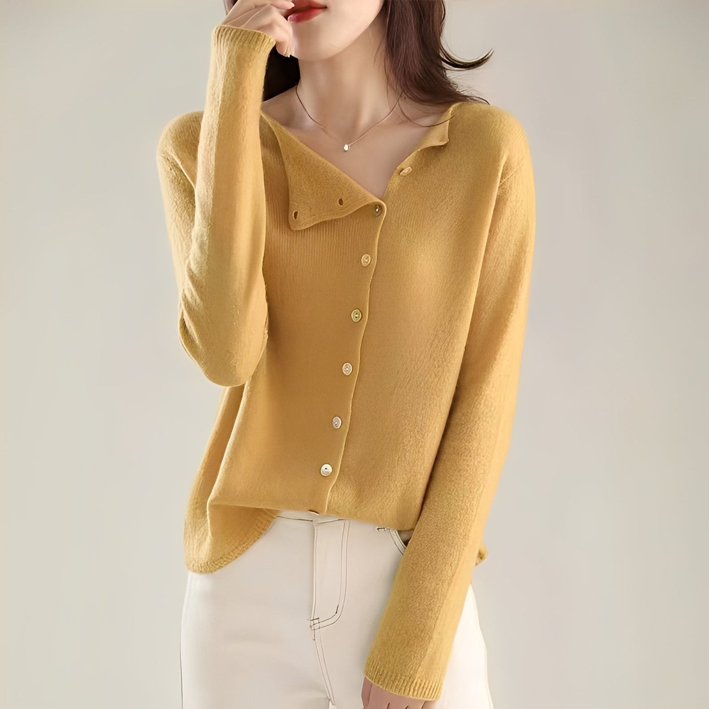Geneva - Elegant cardigan tricotat pentru femei