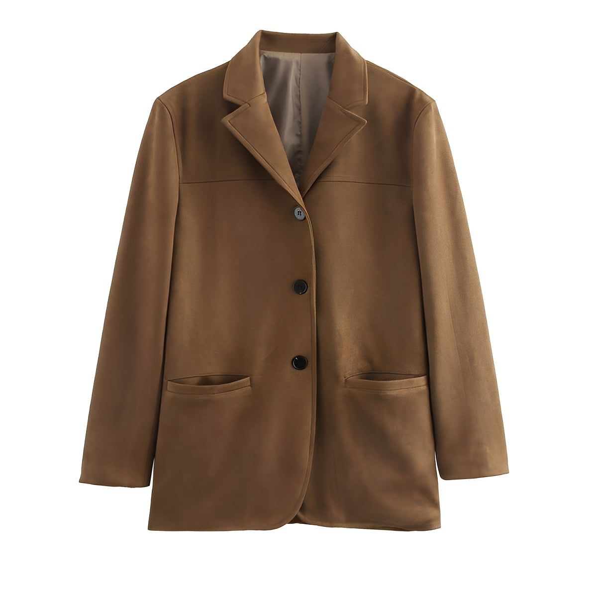 Ashlea - Sacou elegant cu rever și fustă pentru femei