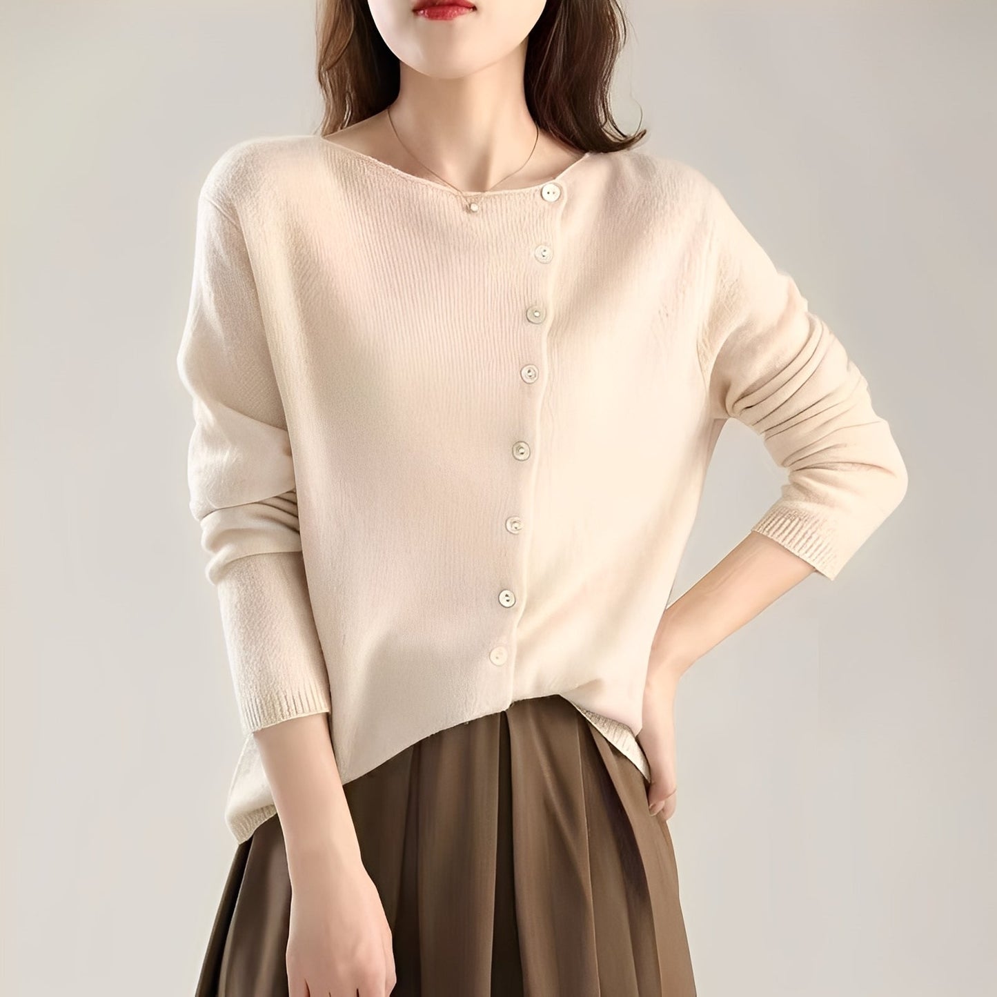 Geneva - Elegant cardigan tricotat pentru femei