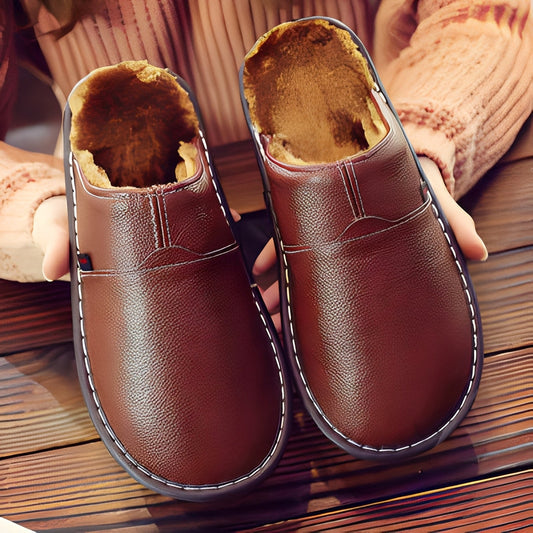 Xavier - Sandale calde din bumbac pentru bărbați