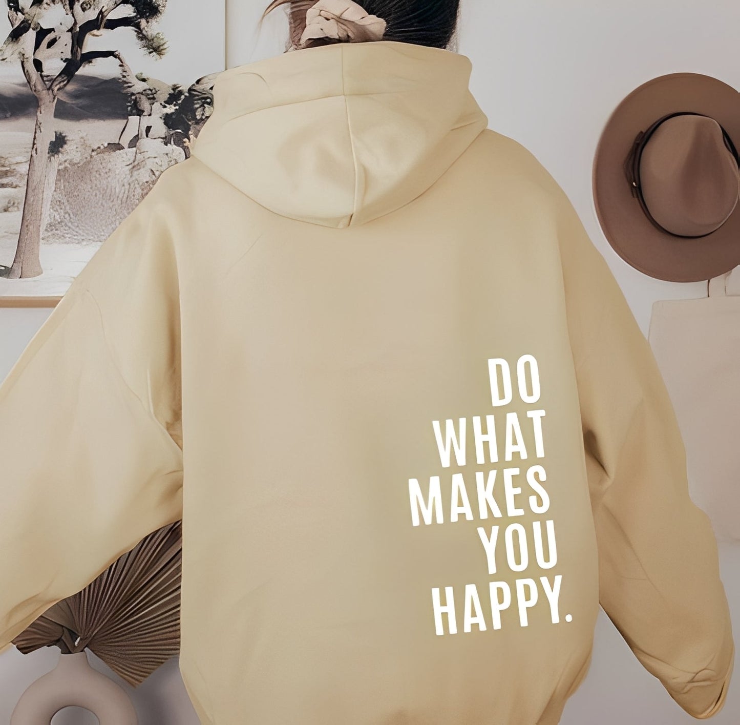 Adrienne - Hanorac elegant cu inscripție pentru femei