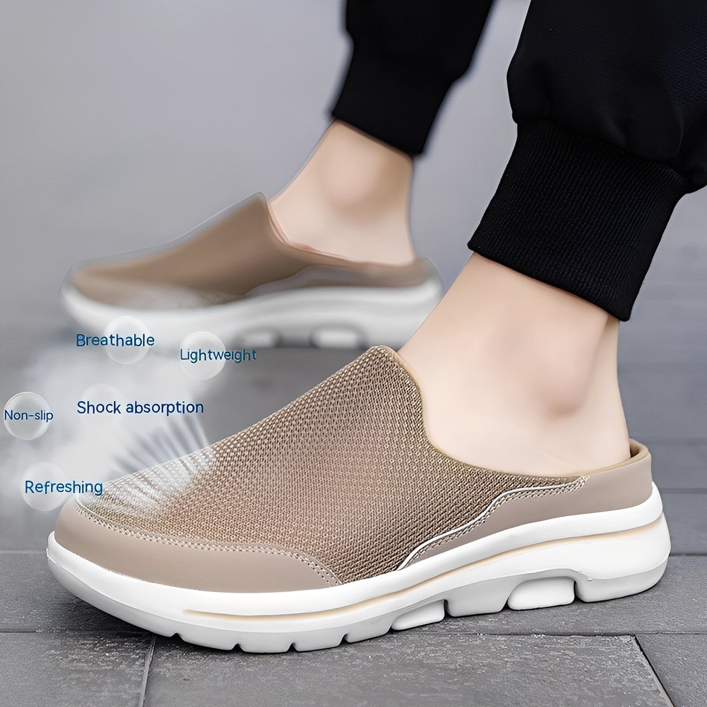 Harrison - Pantofi ușori de încălțat cu talpă căptușită