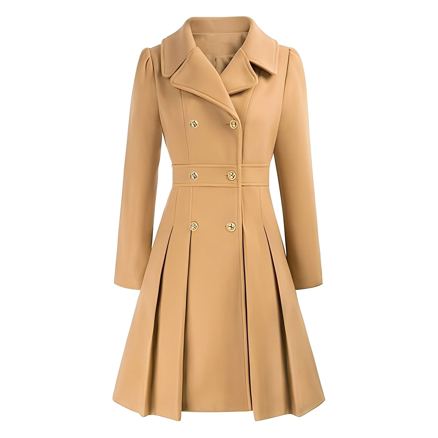 Audrey - Trench-coat ajustat pentru femei