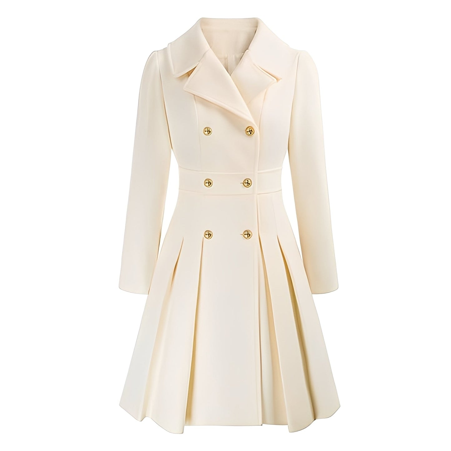 Audrey - Trench-coat ajustat pentru femei