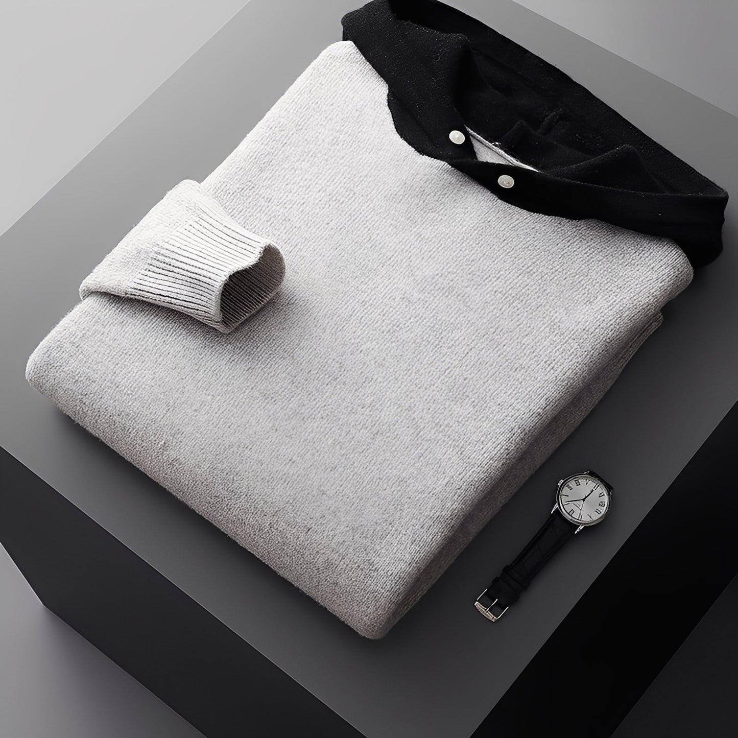 Darius - Stilou, Pulover tricotat comod pentru bărbați