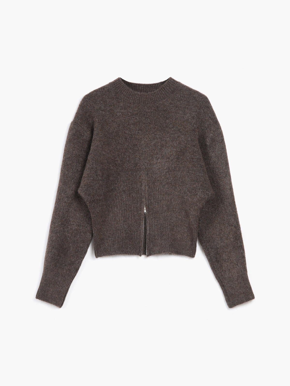 Svenja – Jumper cu Zip Half