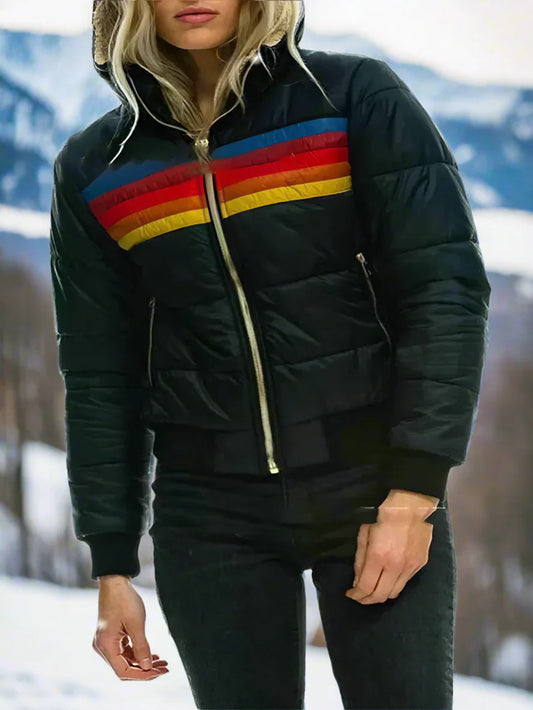 Hesterr – Mantou de pluș pentru iarnă pentru femei