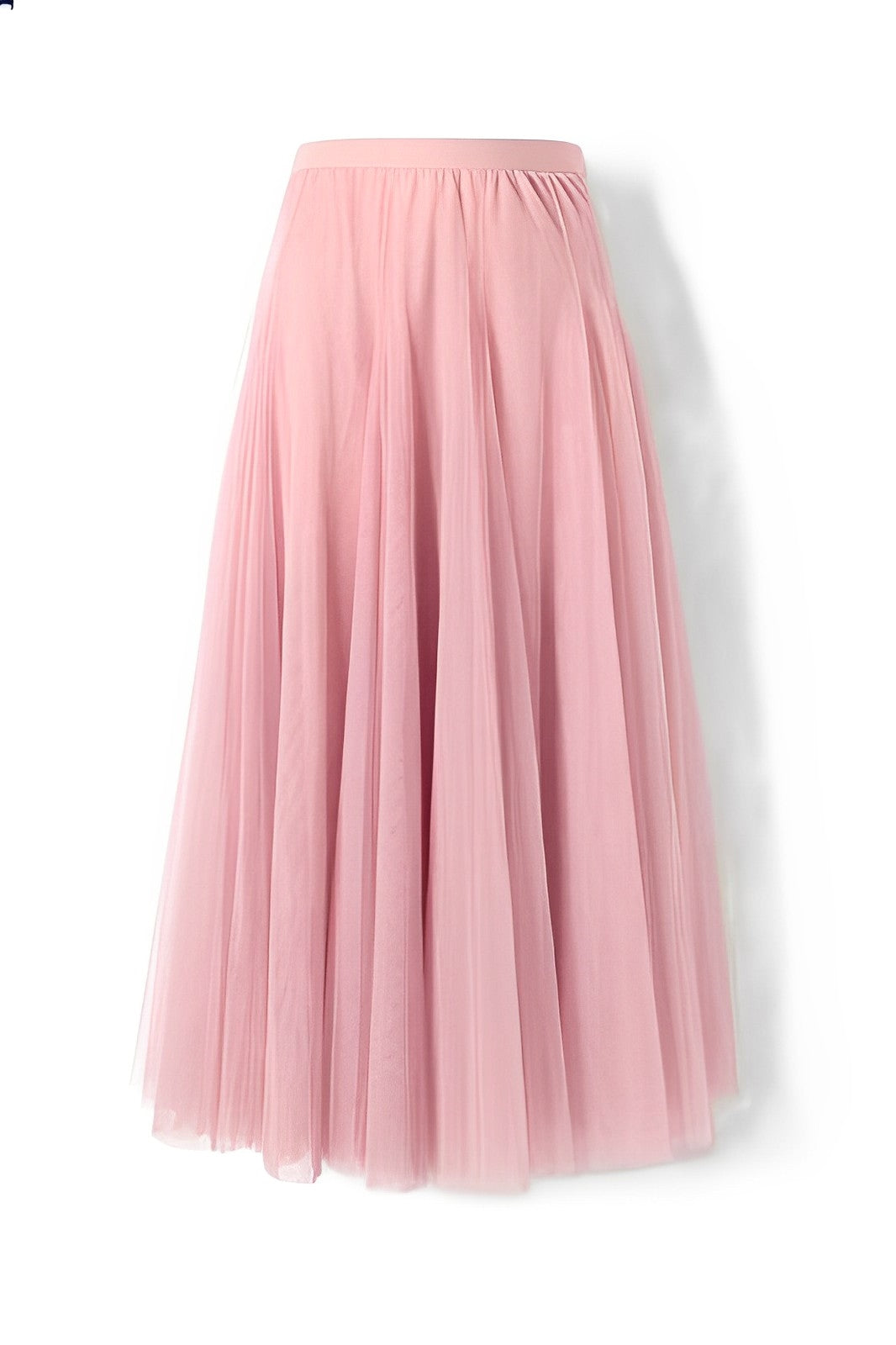 Maleah – Fustă midi pliată din material de plasă